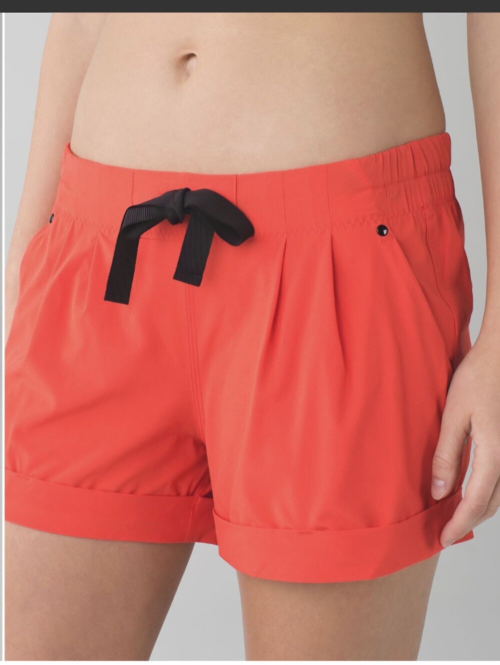 Lululemon Spring Break Away Shorts 3" Alarming Red Size 10